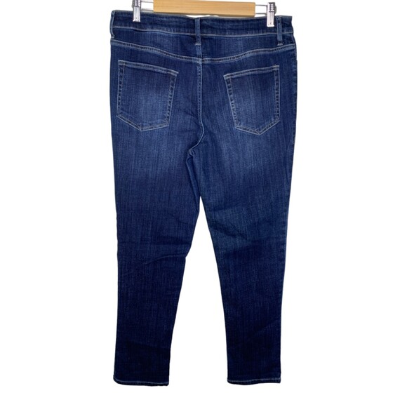 LOGO lori goldstein mid rise skinny jeans size 12 - Picture 3 of 10